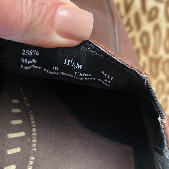 Bostonian Mendon flexlite Loafers Men’s 11.5 Leather Dress Shoes Brown comfort - Picture 8 of 8